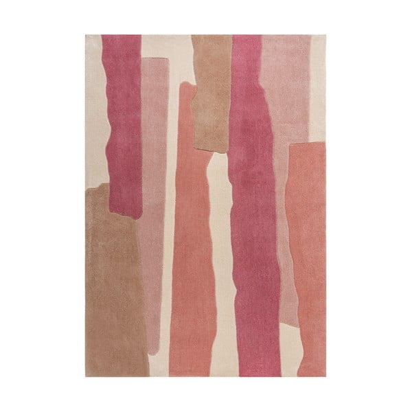 Escala szürke-rózsaszín szőnyeg, 160 x 230 cm - Flair Rugs