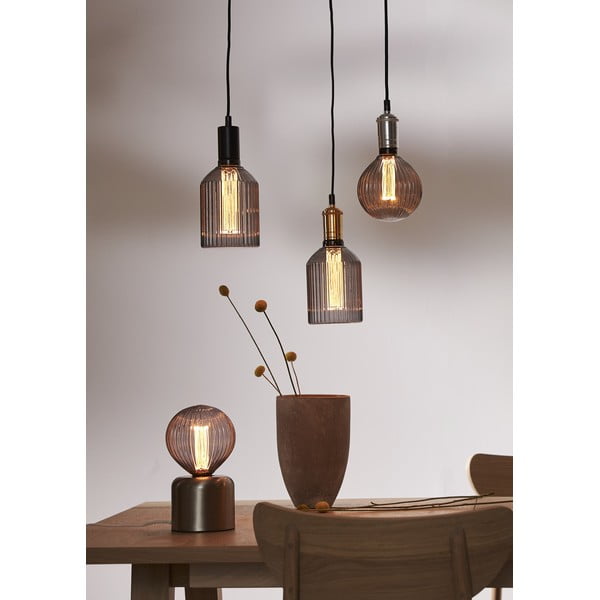 Meleg színű LED dekoratív  izzó E27, 1 W NGC Stripe – Star Trading-image-4