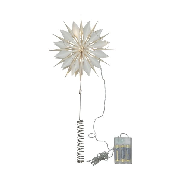 Fehér fénydekoráció karácsonyi mintával Flinga – Star Trading-image-3