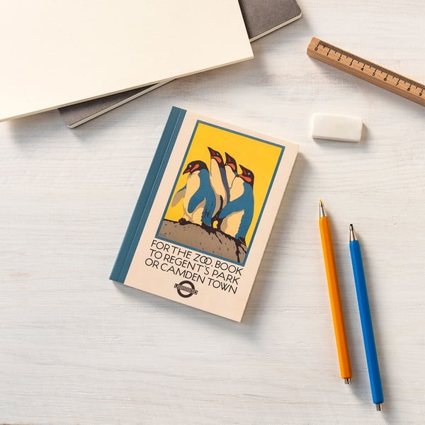 Jegyzetfüzet 60 old. A6 For the Zoo – Rex London-image-1