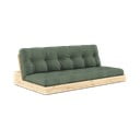 Zöld kinyitható kanapé 196 cm Base – Karup Design