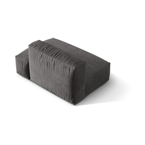 Szürke bársony kanapé modul (jobb oldali) Martina – Micadoni -image-2