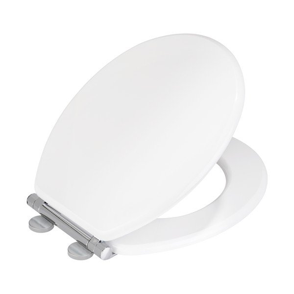 Fehér wc-ülőke automatikus záródással 37 x 43 cm Morra - Wenko-image-2