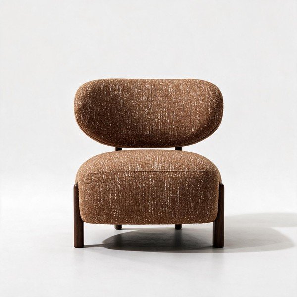Barna fotel Delia – MOME