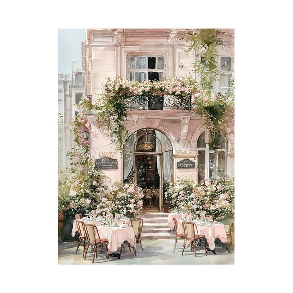 Kép 60x80 cm Café de Fleurs – Styler