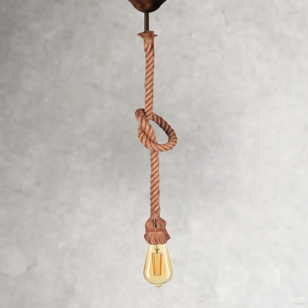 Natúr színű függőlámpa Ayd – Opviq lights-image-1