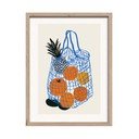 Nyomtatott keretezett kép 30x40 cm Summer Fruit – Styler