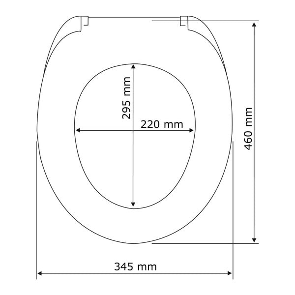 Calla fehér WC-ülőke, 47 x 35,5 cm - Wenko-image-3