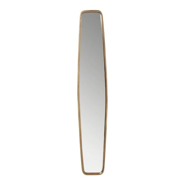 Clip tükör sárgaréz színű kerettel - Kare Design
