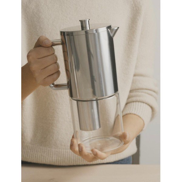 Üveg vízszűrős kancsó Brus – Stelton-image-1