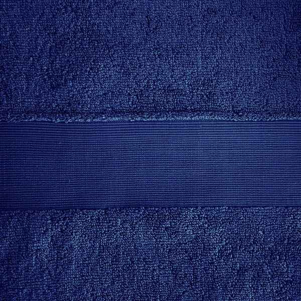 Sötétkék frottír pamut törölköző és fürdőlepedő készlet 6 db-os Anti-Bacterial – Catherine Lansfield-image-4