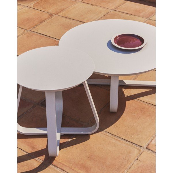 Borvörös kerámia tányér ø 25 cm Doren – Kave Home-image-2