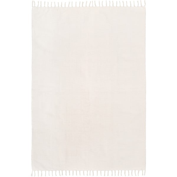 Agneta fehér kézzel szőtt pamut szőnyeg, 70 x 140 cm - Westwing Collection