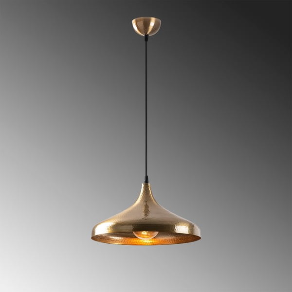 Bronzszínű függőlámpa fém búrával ø 36 cm Tattoo – Opviq lights-image-3