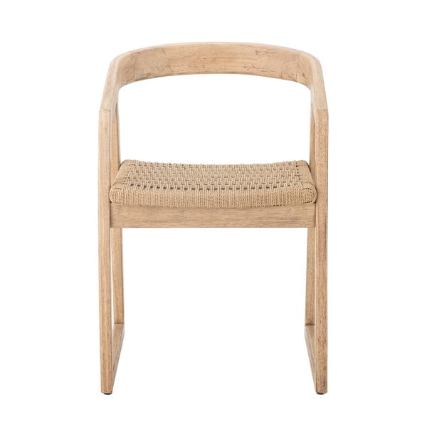 Natúr színű kaucsukfa étkezőszék Serrone – Bloomingville-image-2