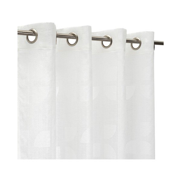 Fehér jacquard függöny 140x260 cm Mid Century – Casa Selección-image-2