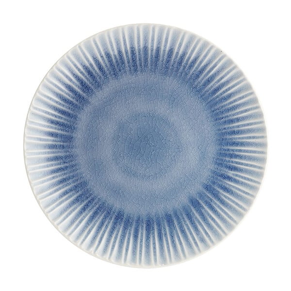 Mia kék agyagkerámia tányér, ⌀ 27,5 cm - Ladelle