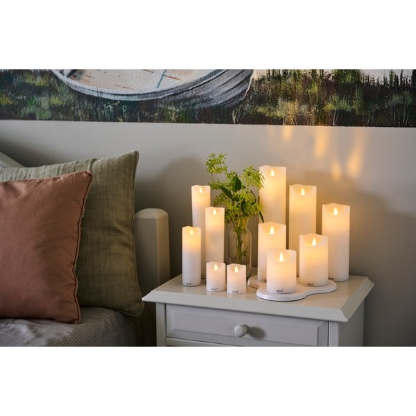 LED gyertya szett 3 db-os (magasság 15 cm) Sara – Sirius-image-1