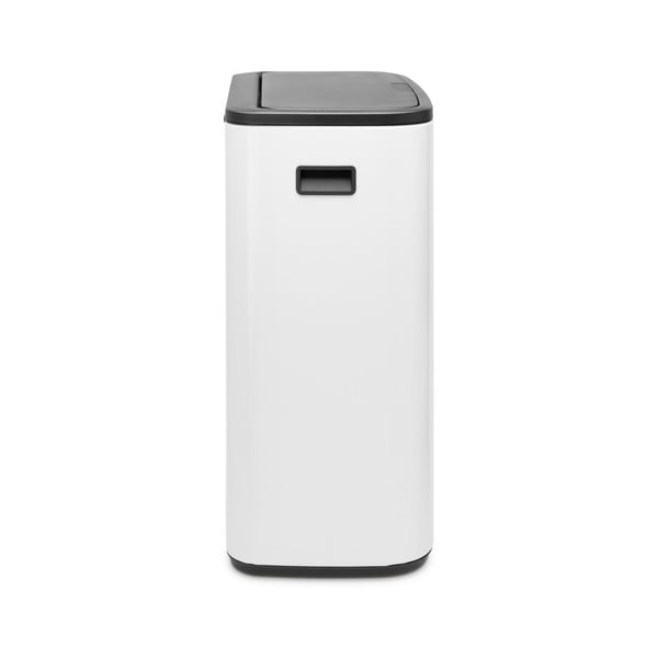 Fehér acél érintésre nyíló szelektív szemetes 60 l Bo Touch Bin – Brabantia-image-2