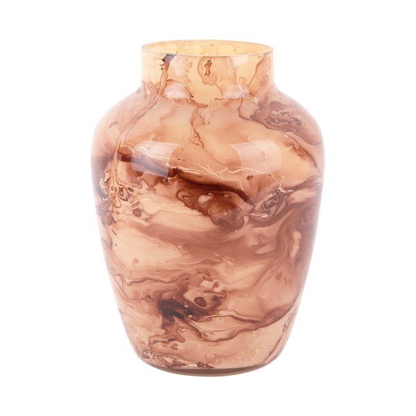 Barna üveg váza Blended  – PT LIVING-image-3