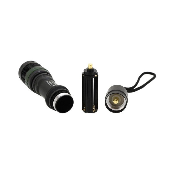 ZOOM fekete LED zseblámpa - Cattara-image-3