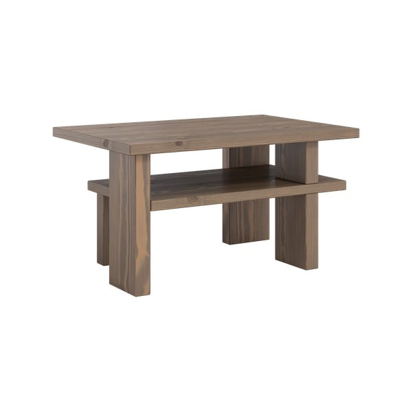 Barna borovi fenyő dohányzóasztal 45x68 cm Japan – Karup Design