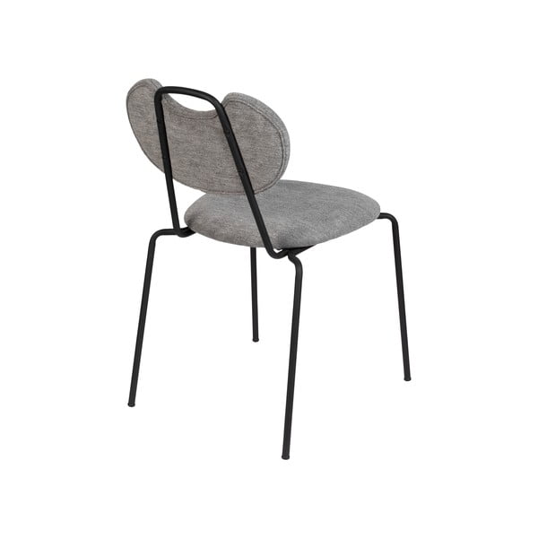 Szürke étkezőszék szett 2 db-os Aspen – White Label-image-4