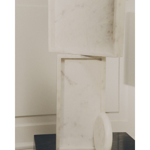 Márvány dekoratív tálca 18x35 cm Serela – Kave Home-image-3