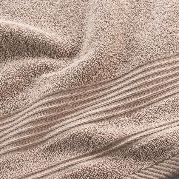 Bézs frottír pamut törölköző 50x90 cm Tendresse – douceur d'intérieur-image-2