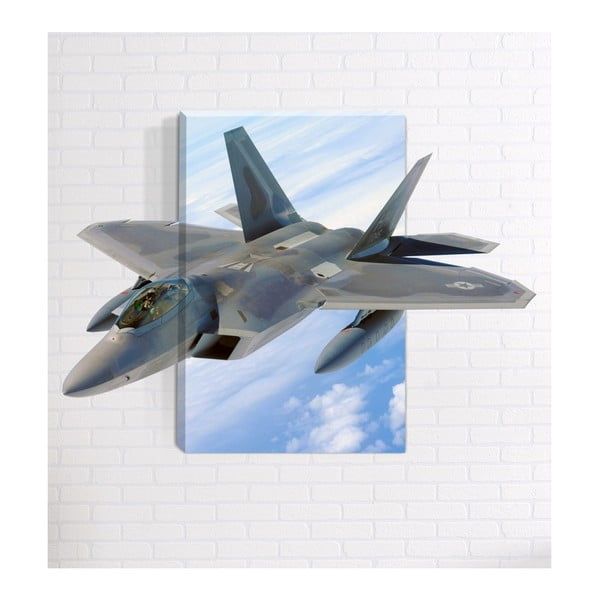 Fighter 3D fali kép, 40 x 60 cm - Mosticx