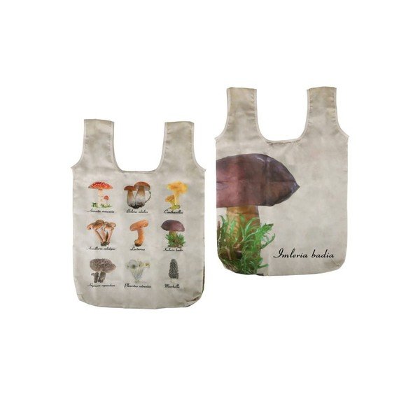 Gombamintás összehajtható táska - Esschert Design-image-2