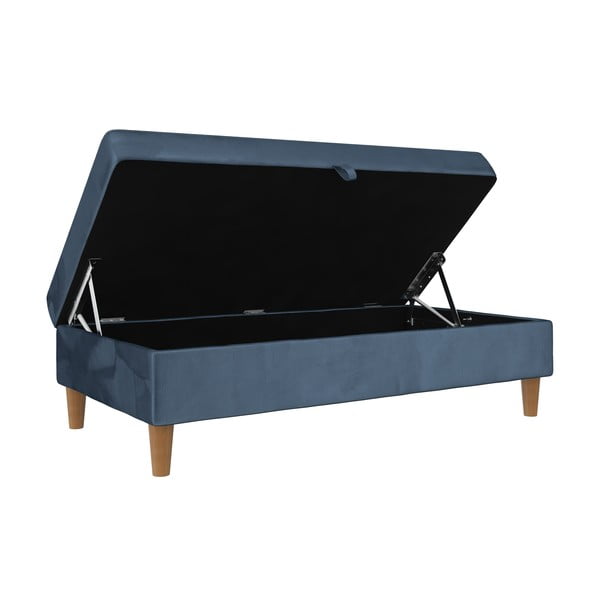 Kék bársony lábtartó Lilly – Støraa-image-4