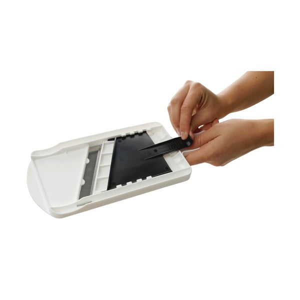 Food & More fehér-fekete állítható zöldségszeletelő - Fackelmann-image-3