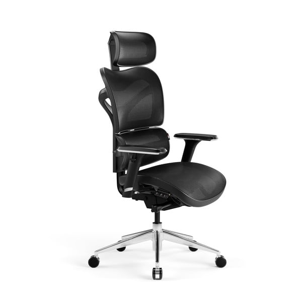 Fekete irodai szék V-Commander – Diablo Chairs