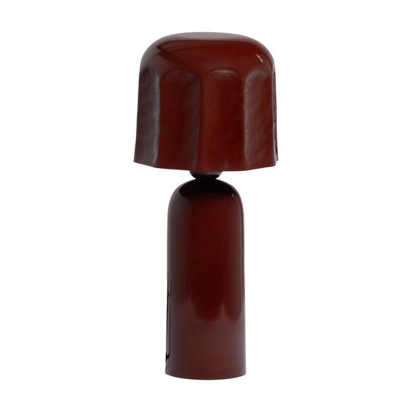 Barna fém asztali lámpa (magasság 39 cm) Lumira – WOOOD