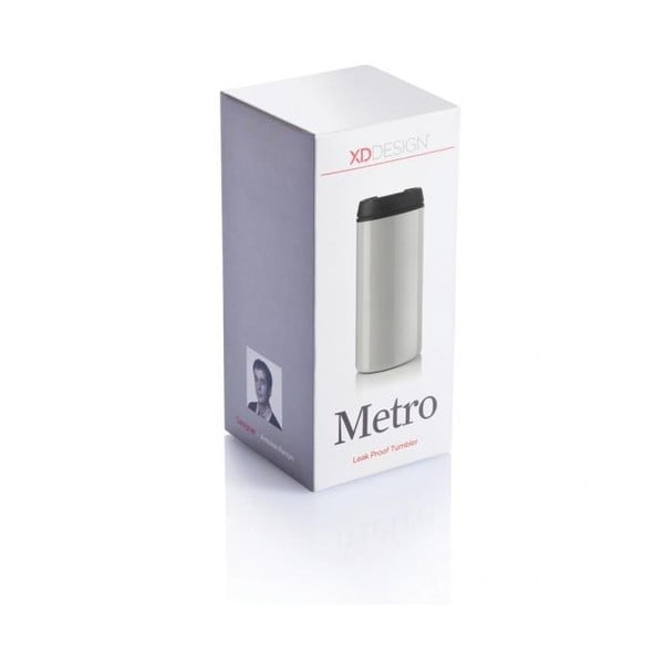 Metro fehér termosz, 300 ml - XD Design-image-1