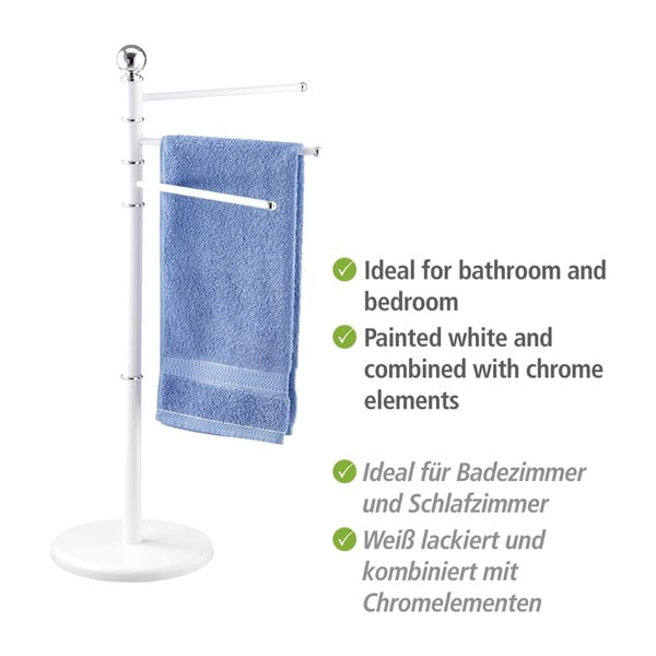 Exclusive fehér törölközőtartó állvány - Wenko-image-3