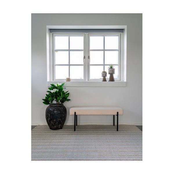 Krémszínű gyapjú szőnyeg 200x300 cm Dehli – House Nordic-image-2