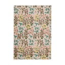 Krémszínű kézi szövésű gyapjú szőnyeg 200x290 cm Emilia Floral – Flair Rugs