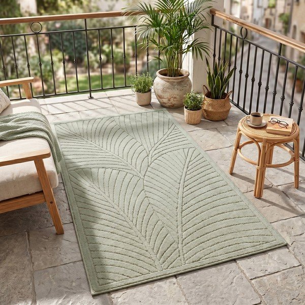 Zöld kültéri-beltéri futószőnyeg 80x250 cm Nova 1203 – Ayyildiz Carpets-image-1