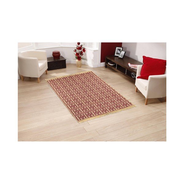 Ya Rugs Claret Red piros szőnyeg, 80 x 150 cm-image-1