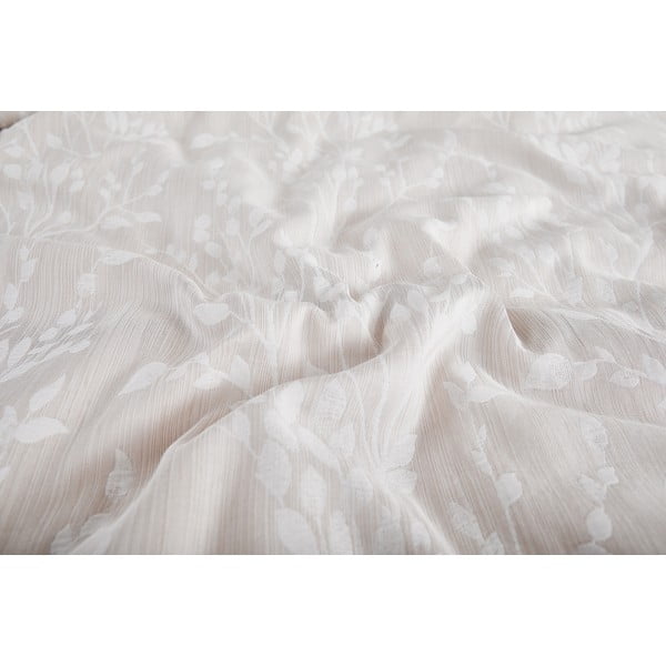 Bézs egyszemélyes jacquard ágyneműhuzat 140x200 cm Boston – My House-image-2