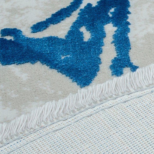 Extravagante Azul szőnyeg, ⌀ 150 cm-image-1