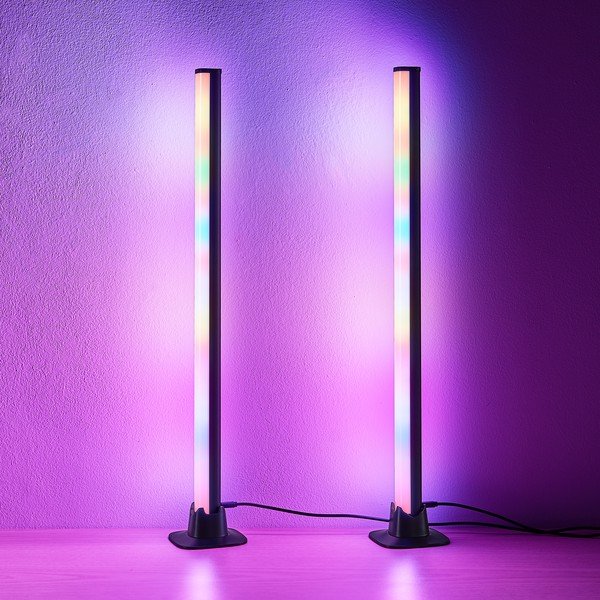 Fekete fém LED asztali lámpa (magasság 55 cm) Boy – Reality-image-4