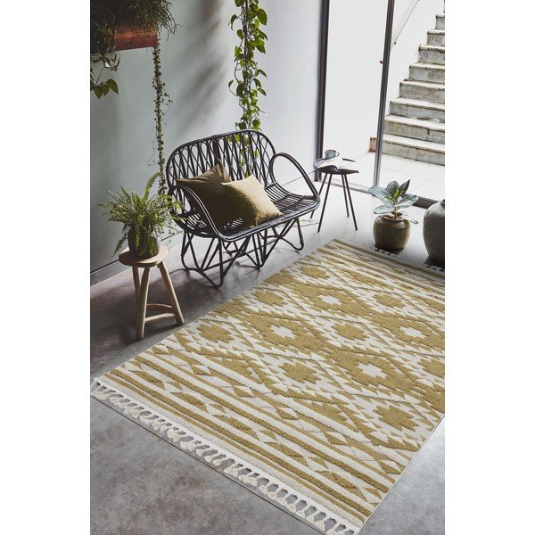 Taza sárga szőnyeg, 120 x 170 cm - Asiatic Carpets-image-1