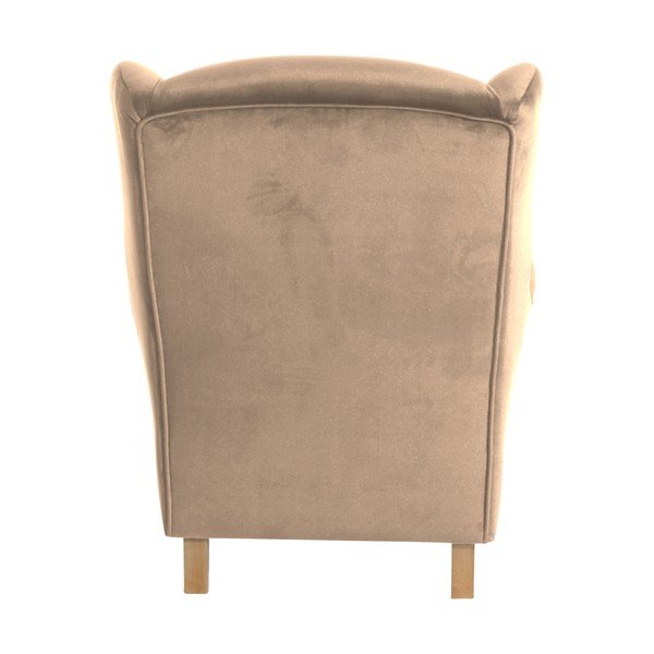 Lorris Velour Sand barna füles fotel - Max Winzer-image-4