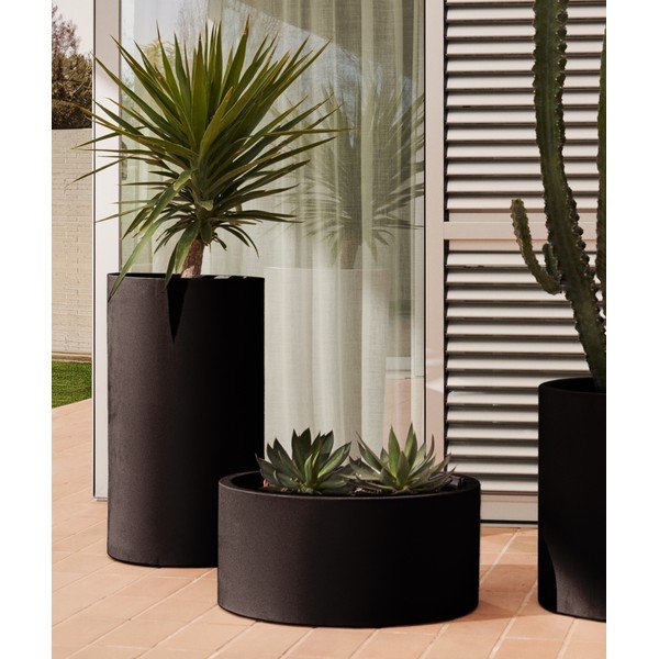 Beton kaspó ø 62 cm Aiguablava – Kave Home-image-1