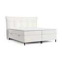 Krémszínű ágyneműtartós boxspring ágy 180x200 cm Sinai – Maison de Rêve