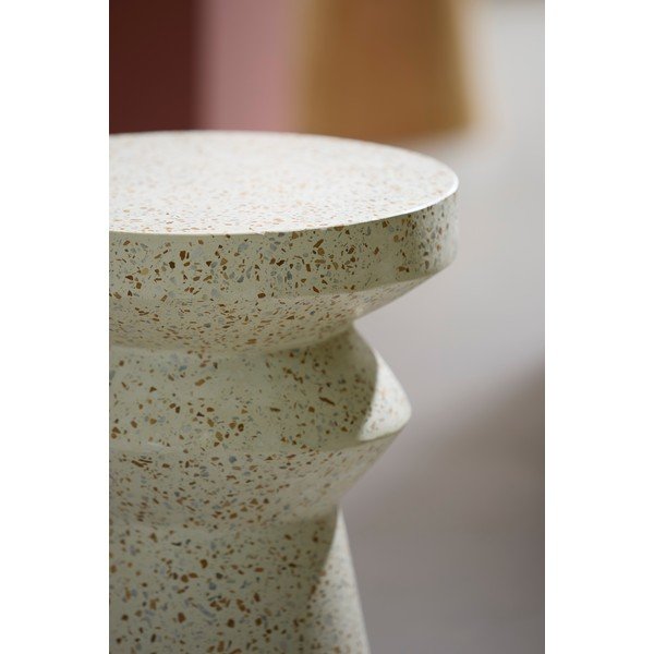 Terrazzo cement kerek tárolóasztal ø 32 cm Sella – Light & Living-image-4