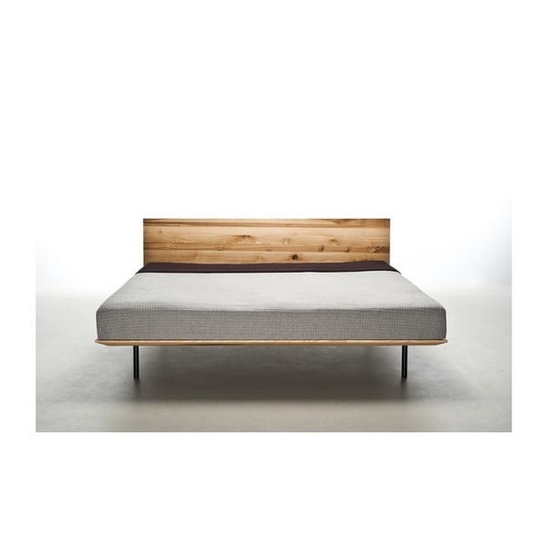 Modo olajkezelt kőrisfa ágy, 160 x 210 cm - Mazzivo